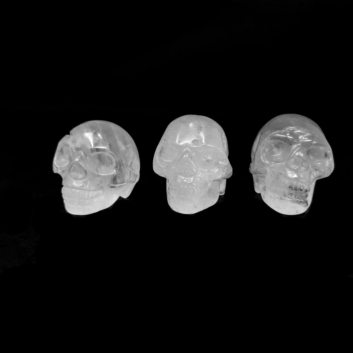 Quartz skull.