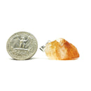 Raw Citrine - Drop Pendant
