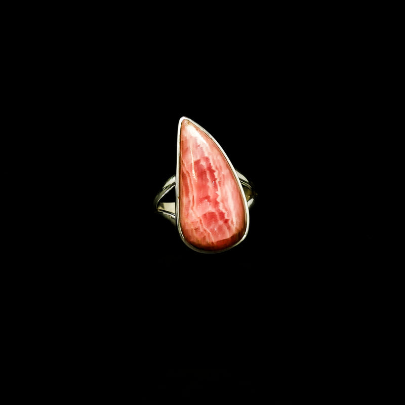 Rhodochrosite Sterling Silver - Ring