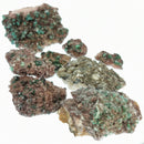 白云石上的玫瑰石 - 矿物