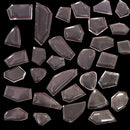 玫瑰石英 - 窗形切割