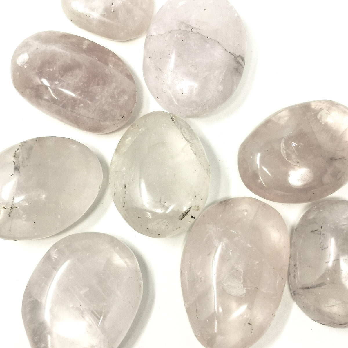 Rose Quartz palm mini.