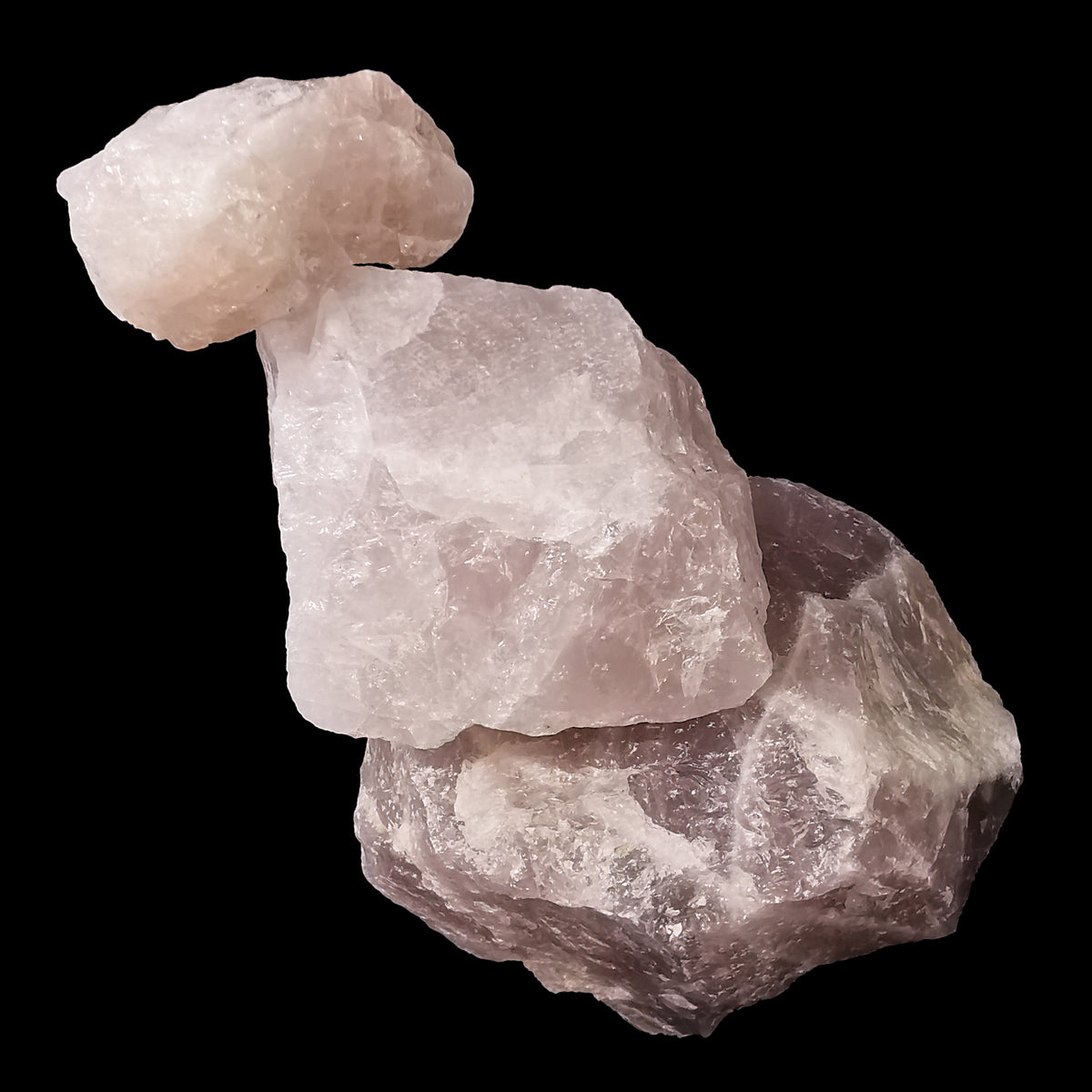 Rose Quartz rough.
