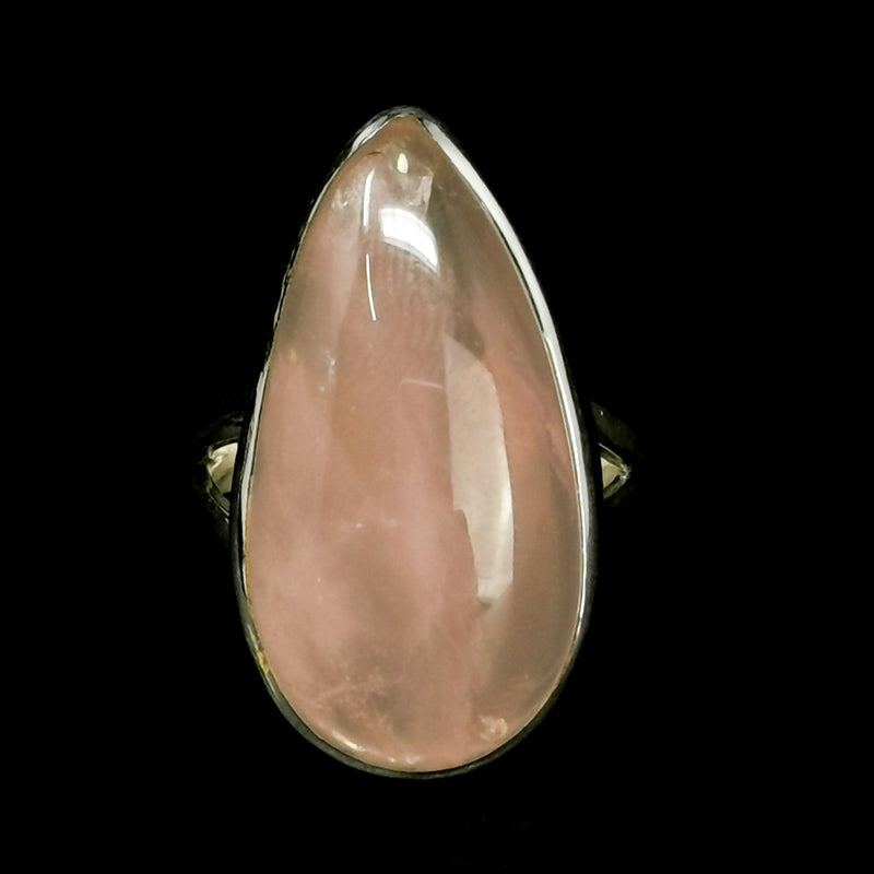 Rose Quartz Sterling Silver - Ring