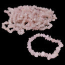Rose Quartz - Chip Bead Bracelet