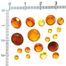 火蛋白石 - 圆形刻面