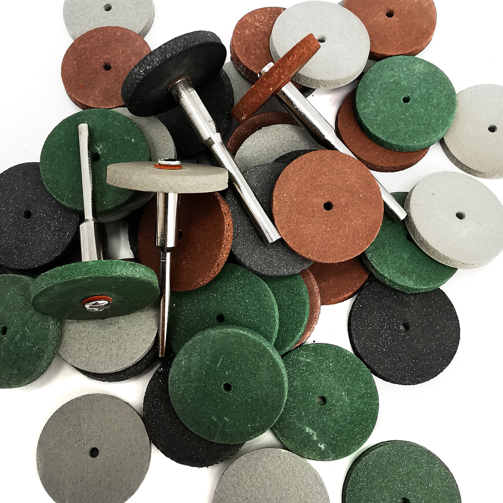 Rubber Abrasive Wheel Sanding Burr 5pcs