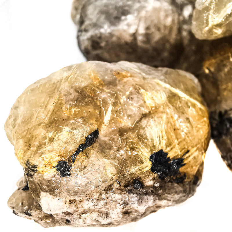 Quartz Rutile Rough Rutile Quartz - Rough
