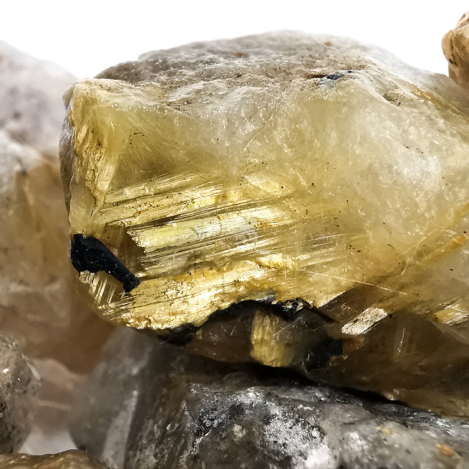 Quartz Rutile Rough Rutile Quartz - Rough