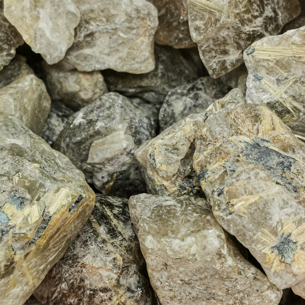 Quartz Rutile Rough Rutile Quartz - Rough