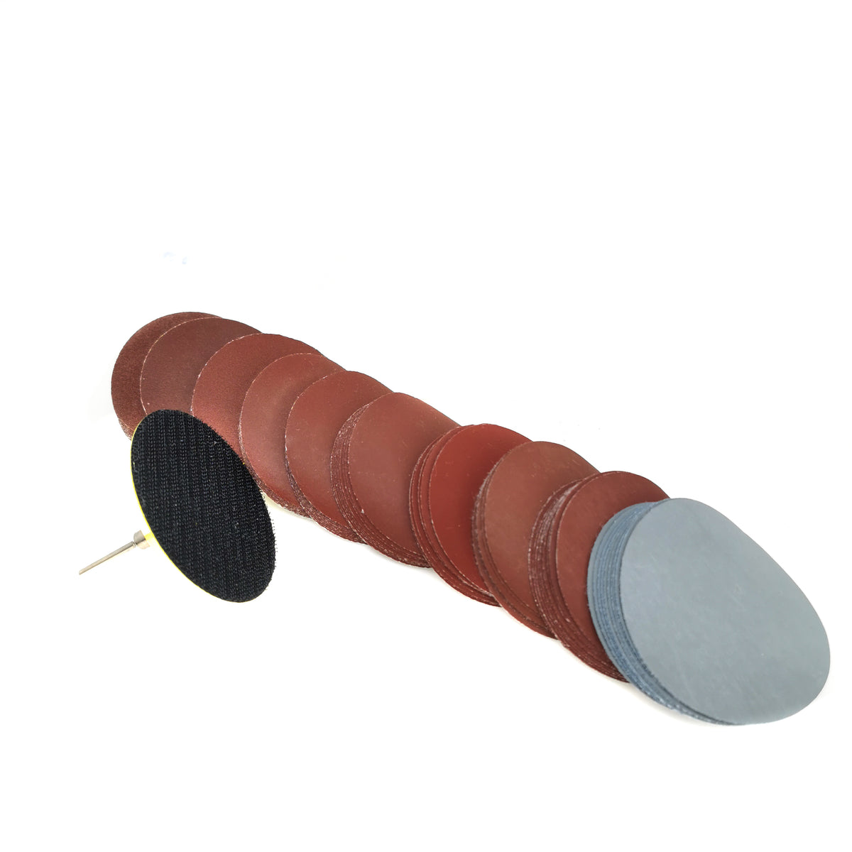 Silicon Carbide sanding discs, made of silicon carbide on cloth with velcro.
