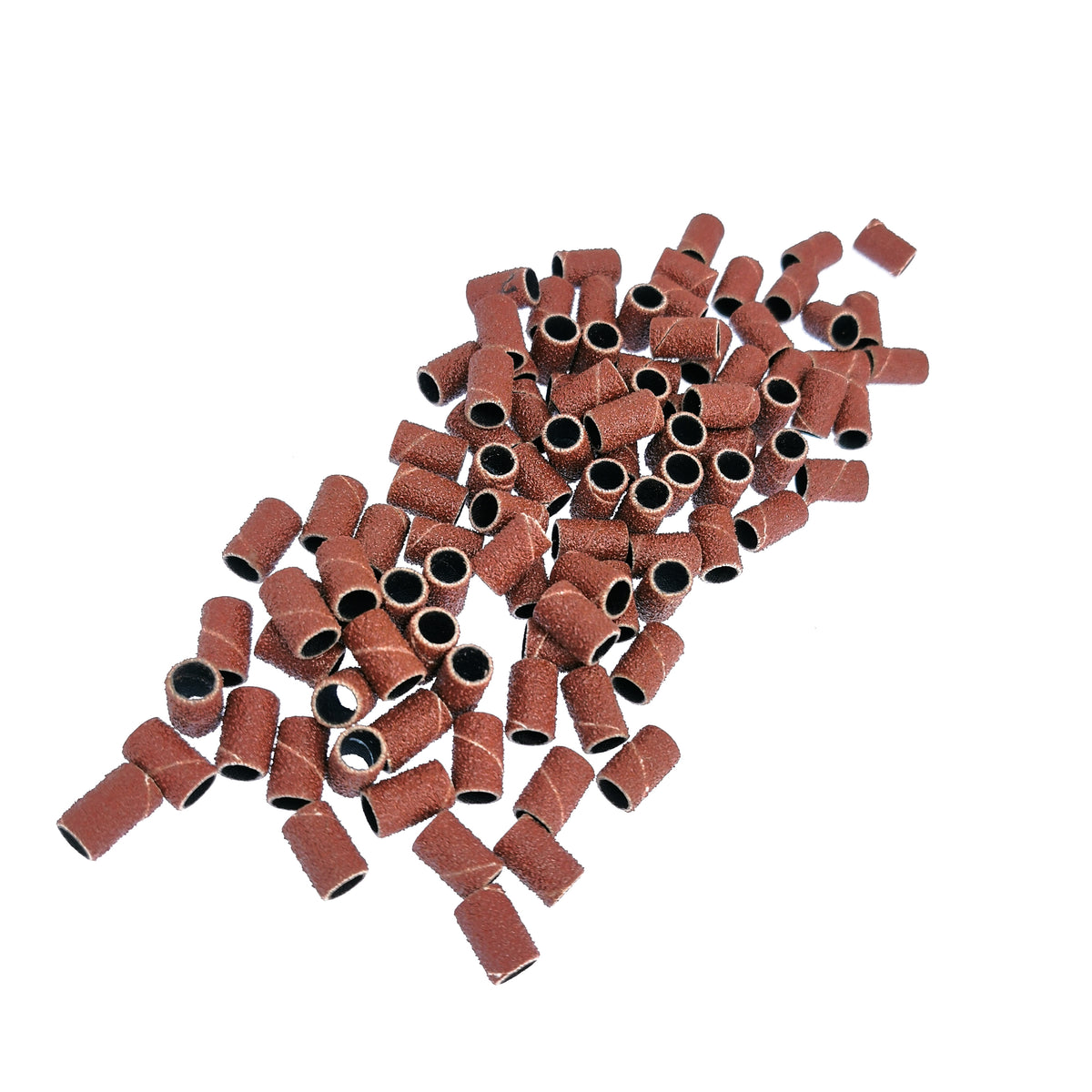 Silicon Carbide Mini sanding drums 100 pcs, made of silicon carbide sand paper.