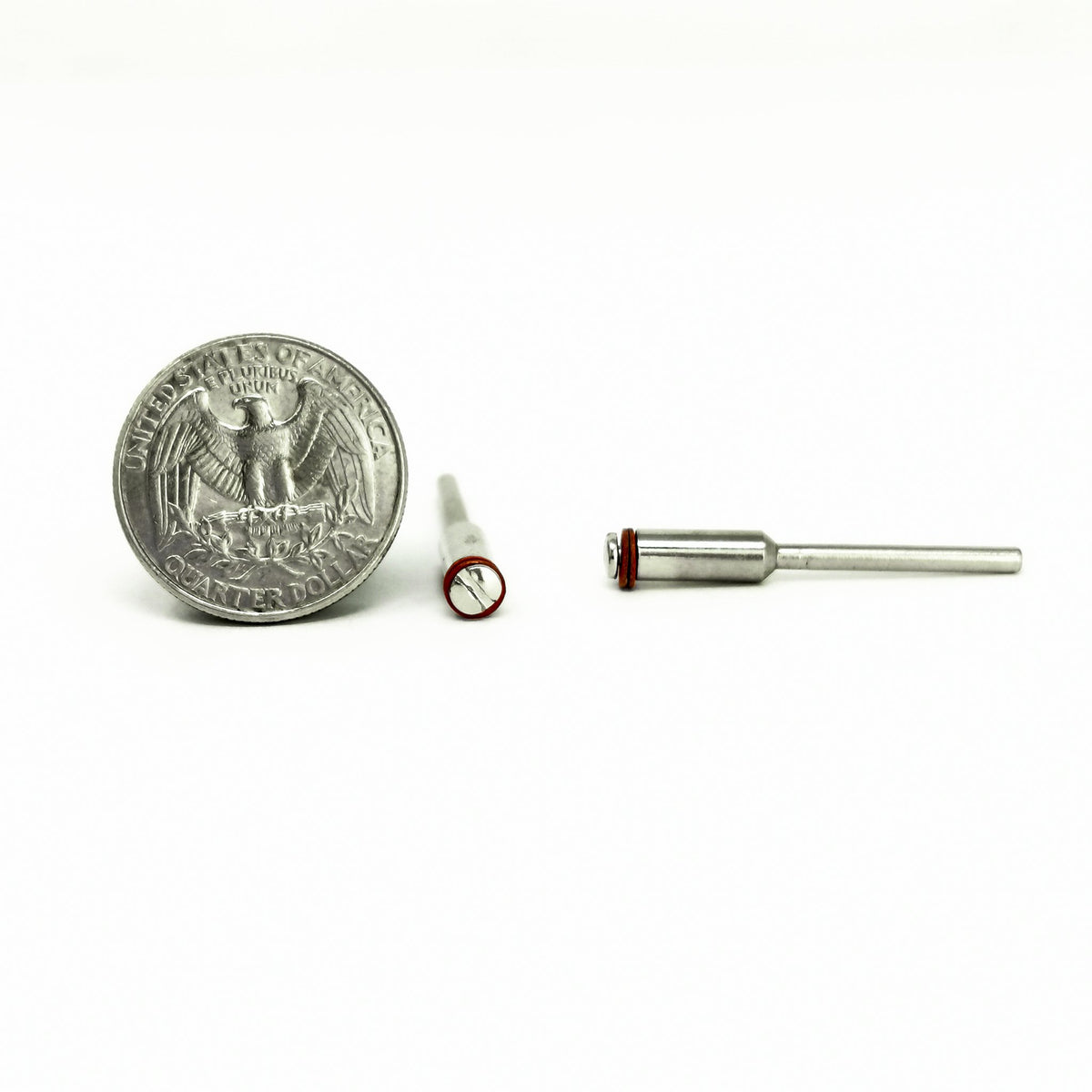 Screw Head mandrel 5pcs, made of metal.