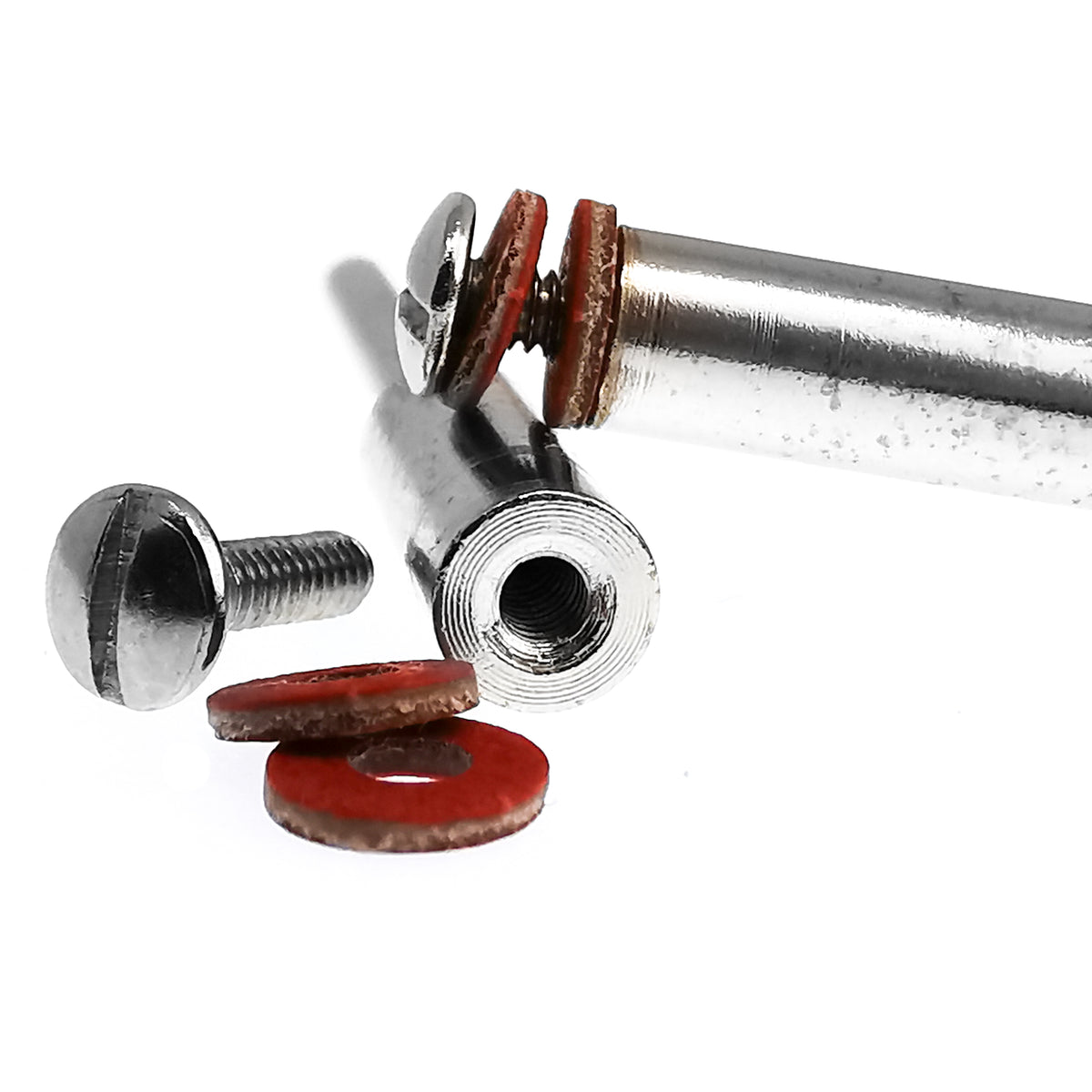 Screw Head mandrel 5pcs, made of metal.