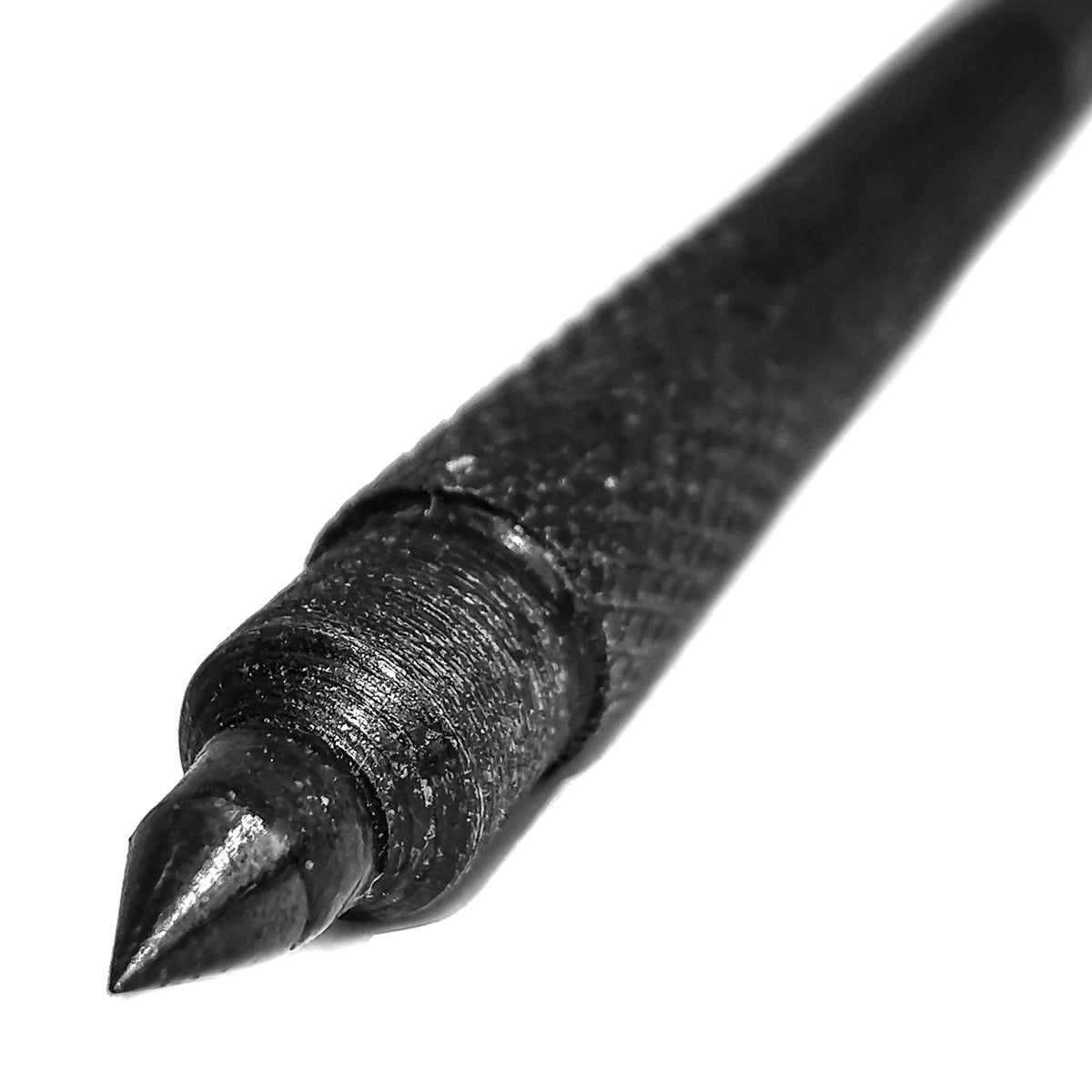 Scribe Black smithing tool, made of metal with a carbide tip.