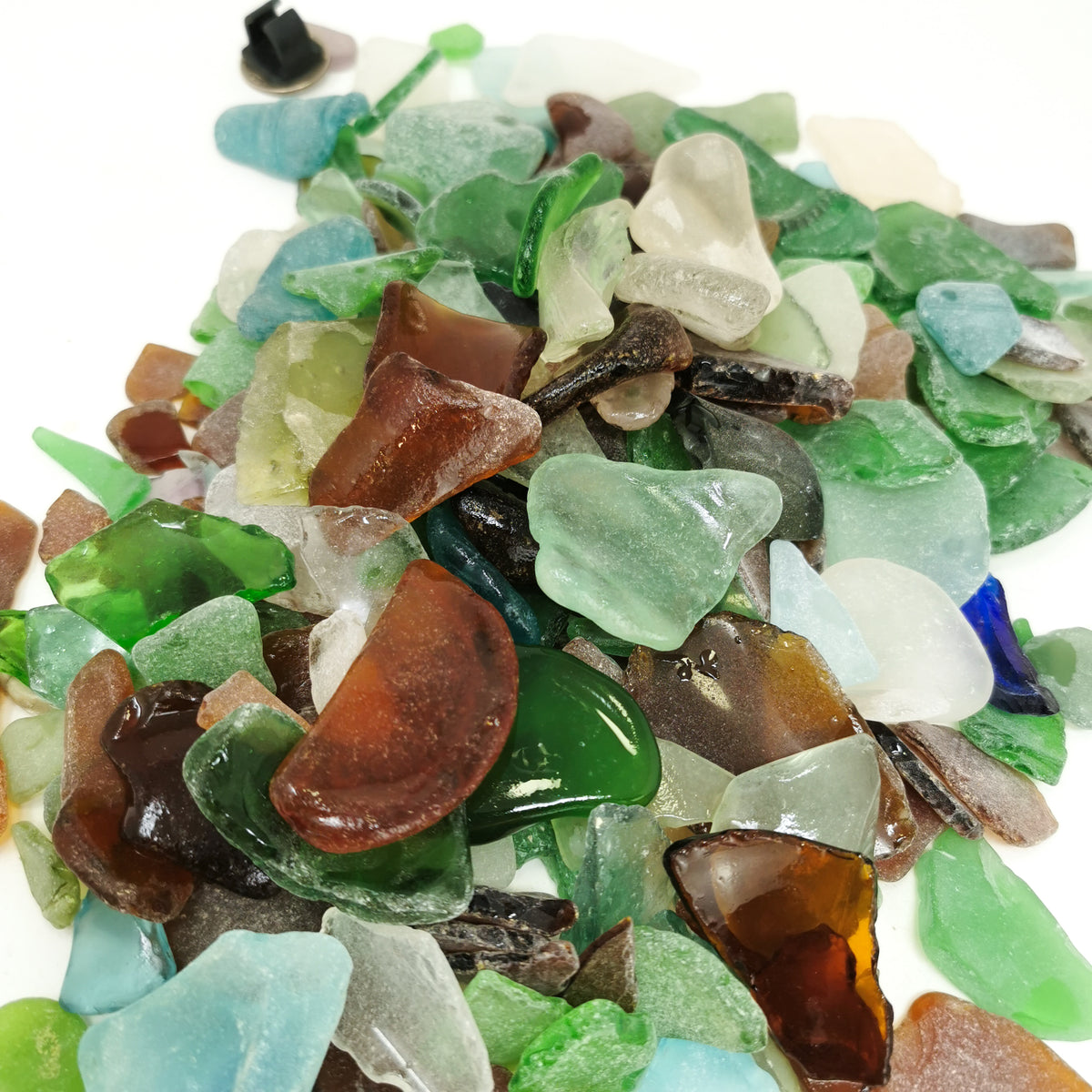 Sea Glass rough from Prince Rupert, British Columbia, Canada.