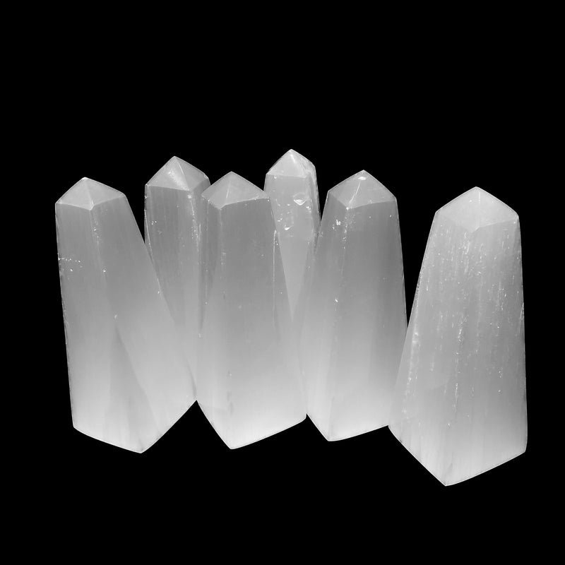 Selenite Obelisk - Mineral