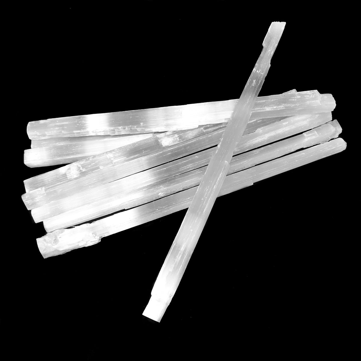 Long thin selenite stick from Morocco, photo 1 of 8