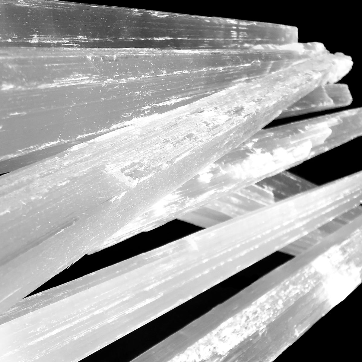 Long thin selenite stick from Morocco, photo 2 of 8
