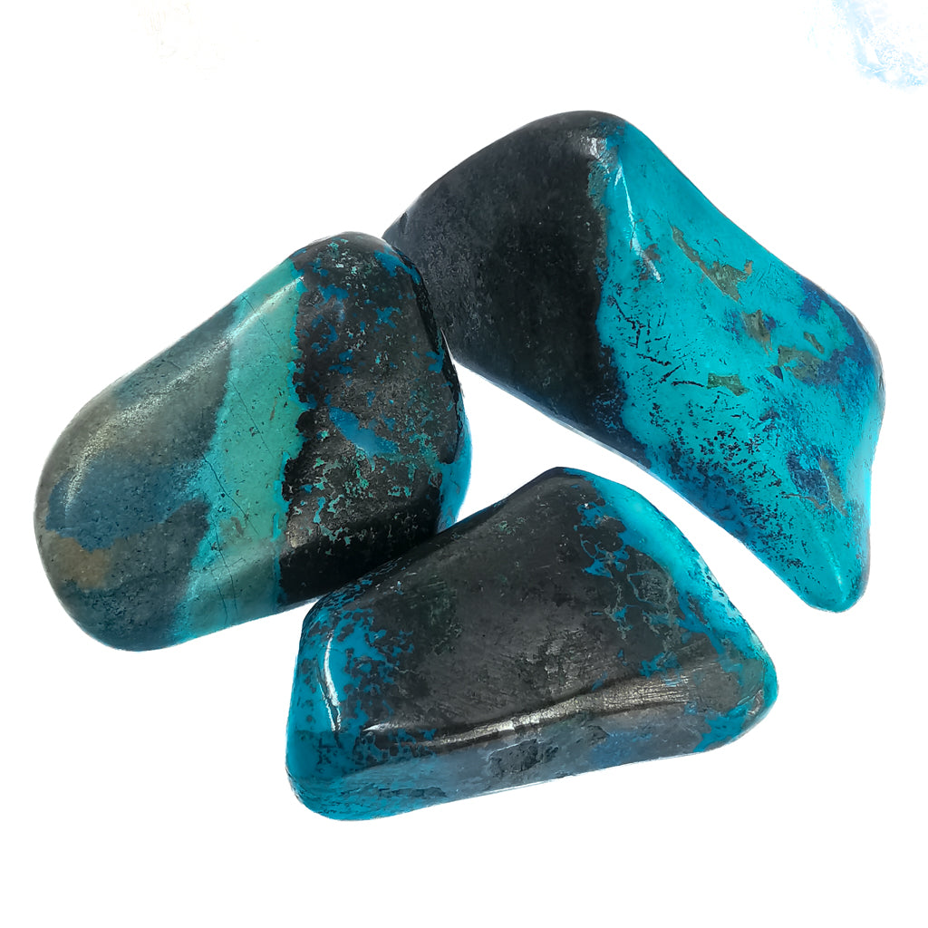 Shattuckite freeform from Namibia.
