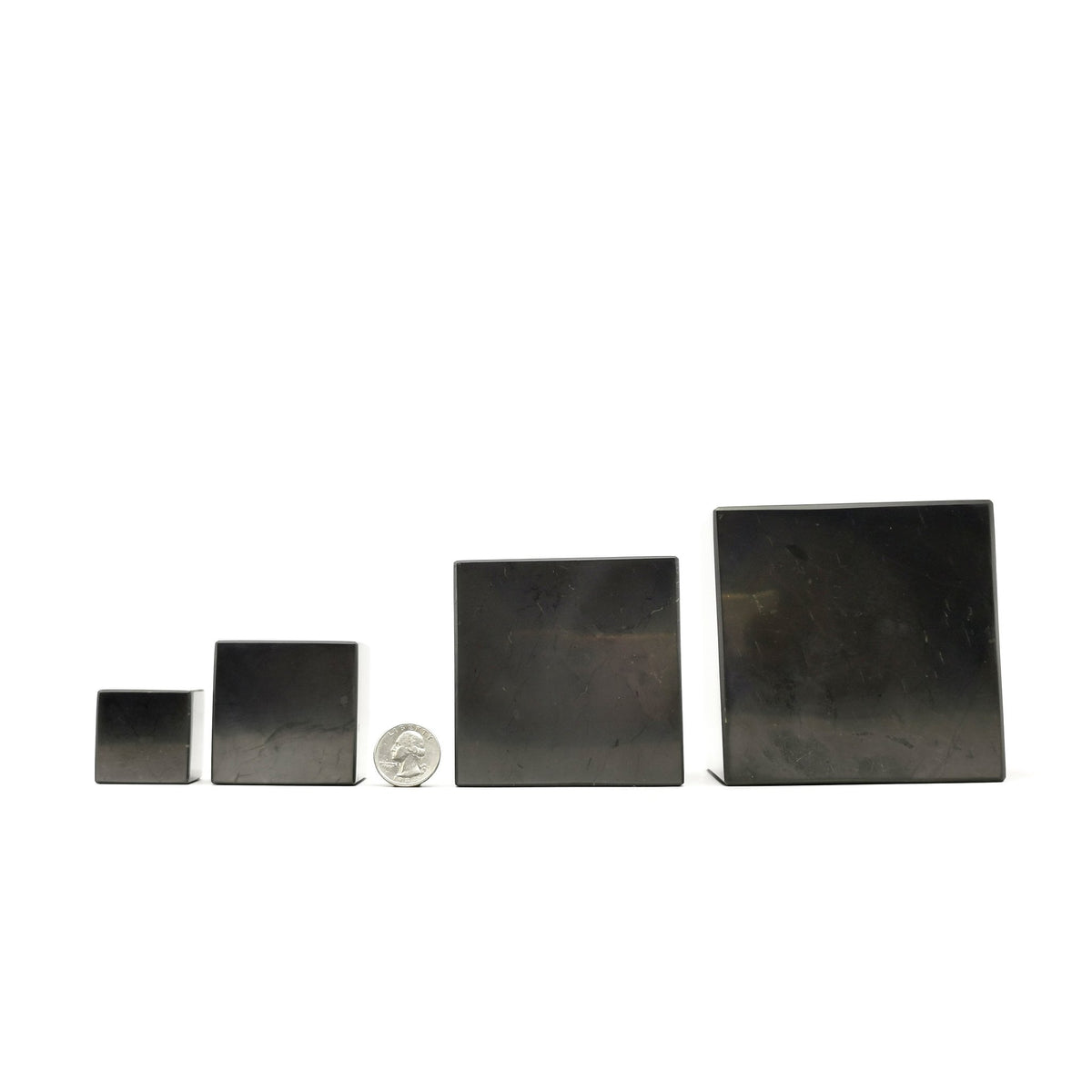 Shungite cubes.