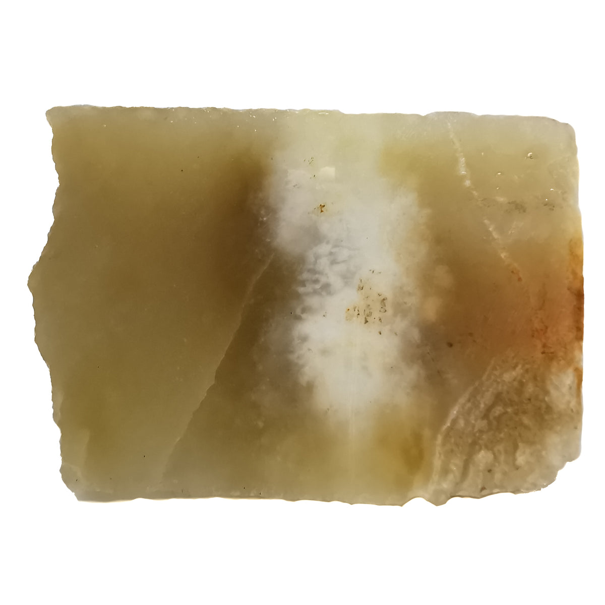 Siberian Honey Nephrite Jade rough from Siberia, Russia.