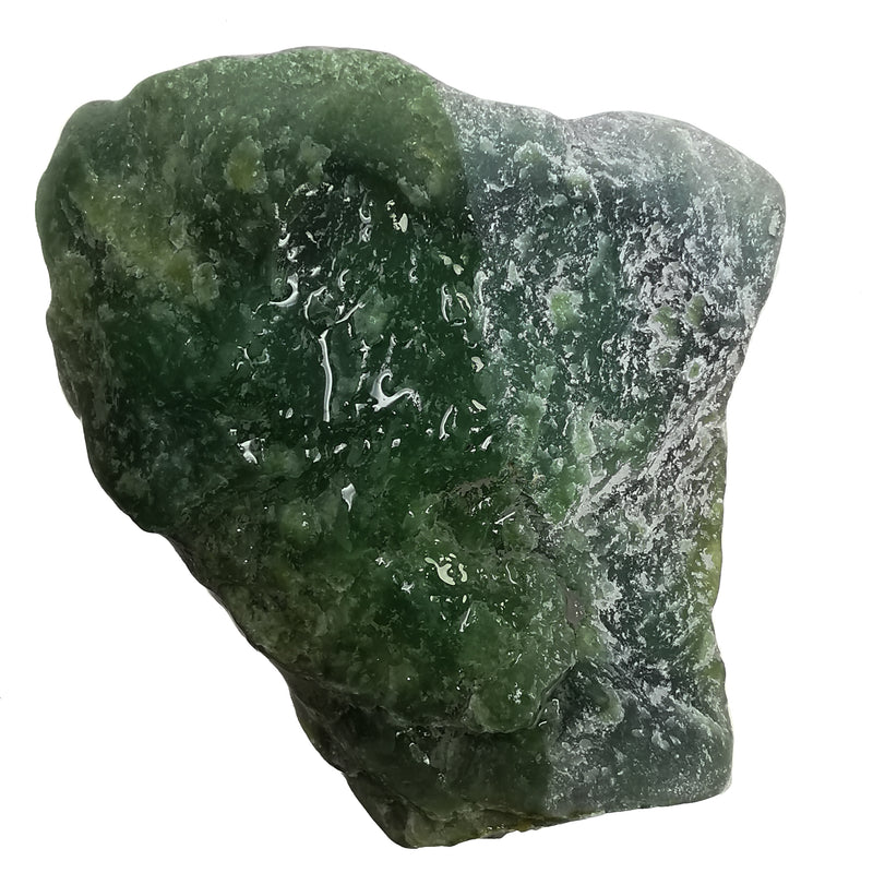 西伯利亚软玉 - 浅绿色 - 原石