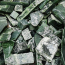 Siberian Nephrite Jade - Dark Green - Rough