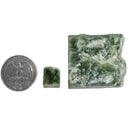 Siberian Nephrite Jade - Dark Green - Rough