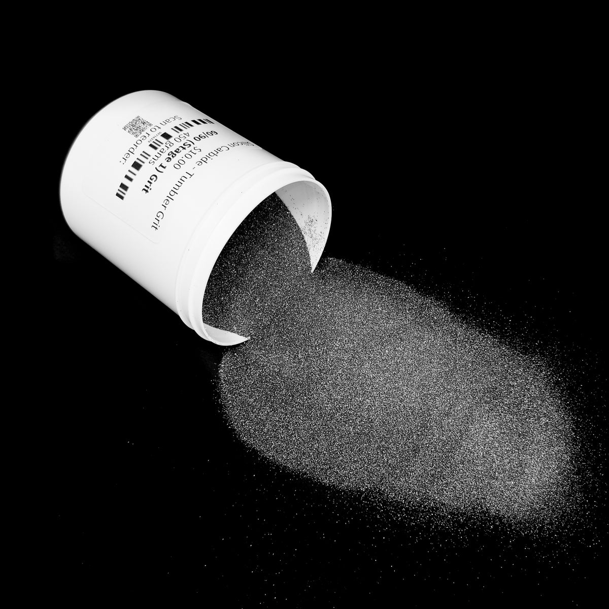 60/90 Silicon Carbide tumbler grit (stage 1).