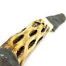 银色光泽黑曜石-仙人掌刀