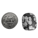Snowflake Obsidian - Flat Tumble