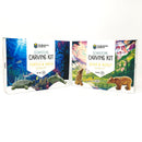 Soapstone Carving Kit with Two Pieces