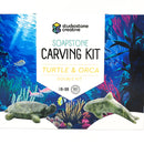 Soapstone Carving Kit with Two Pieces