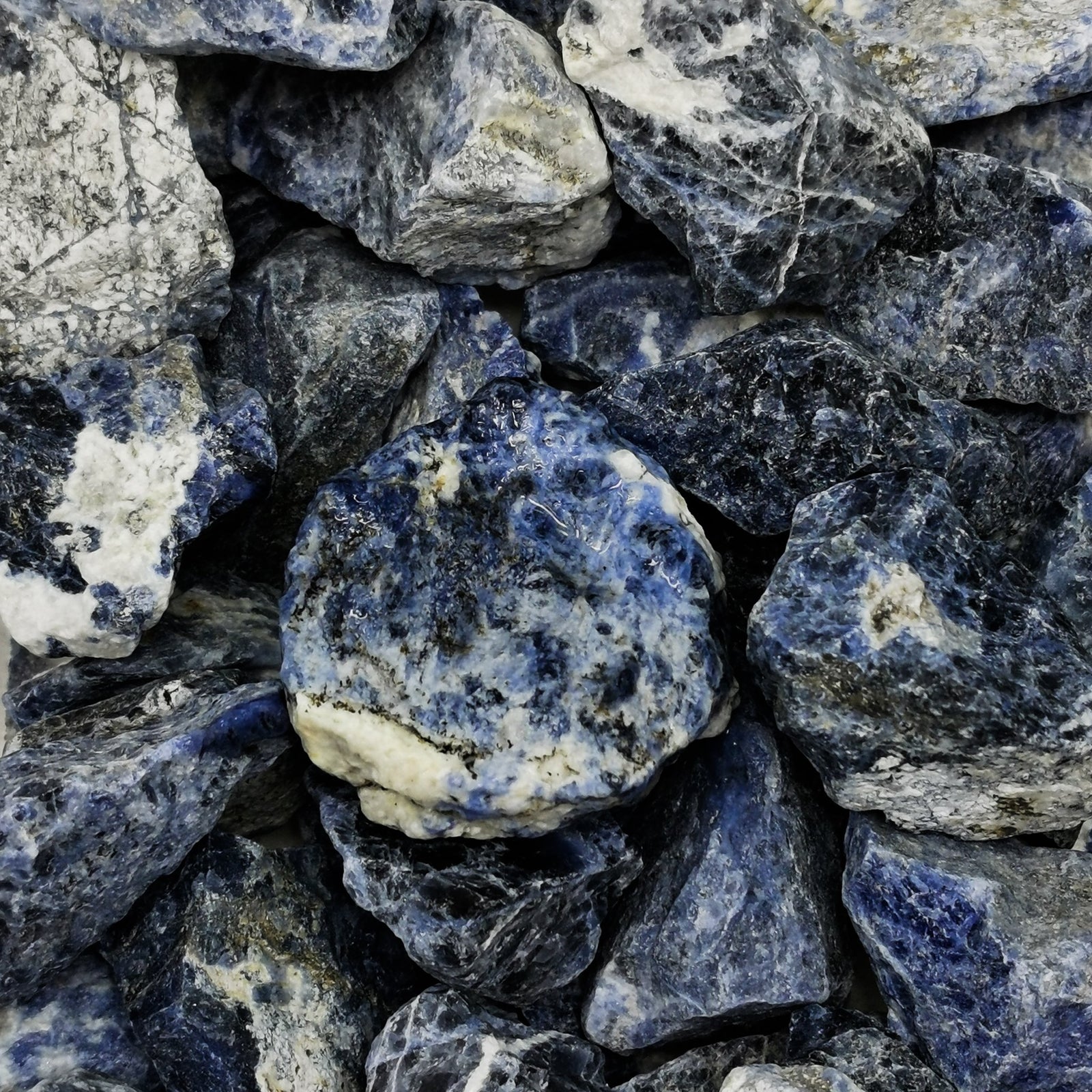Sodalite Rough Facet Blue Canada Natural 1000 Carats Bulk Lot