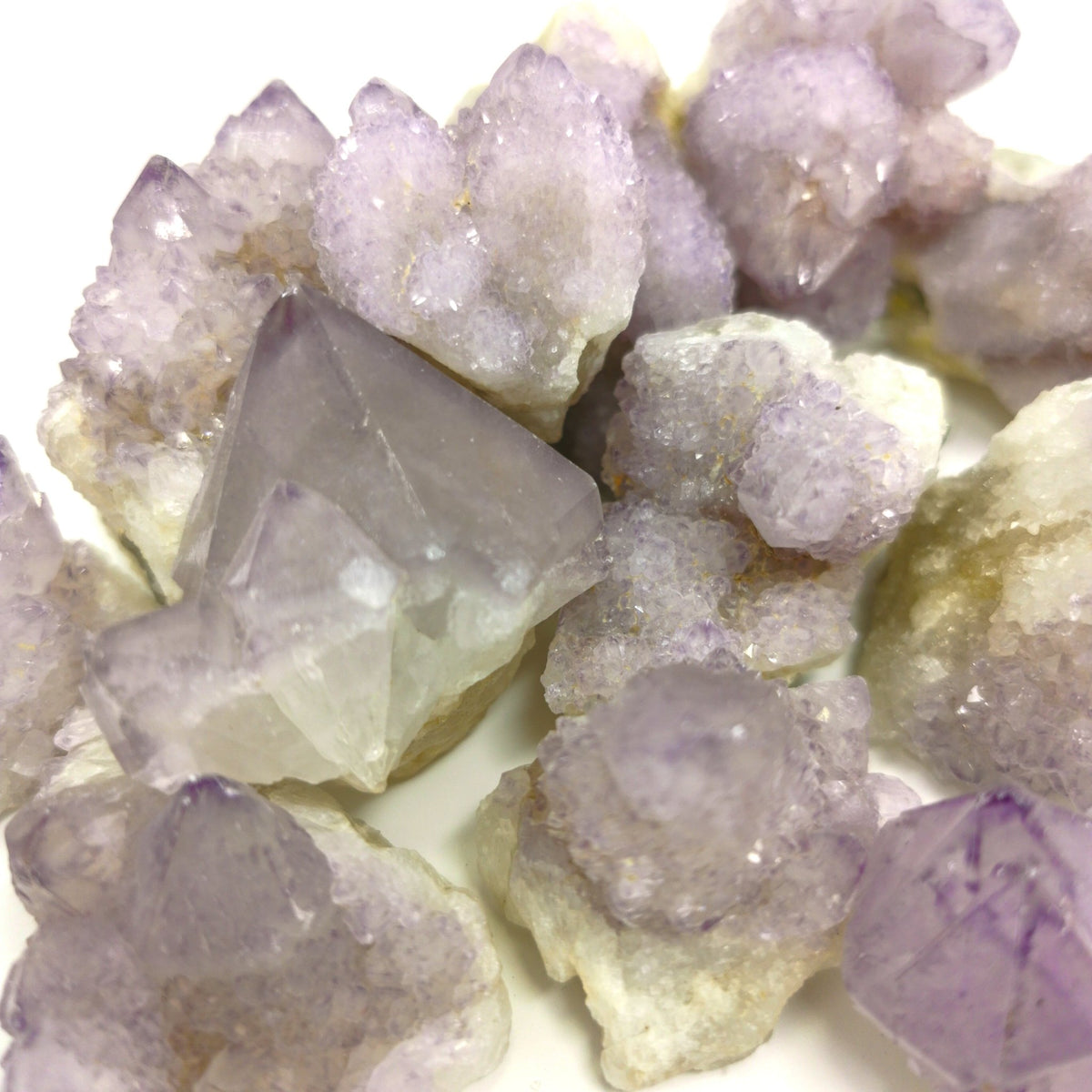Spirit Amethyst raw, a variety of quartz, from Boekenhouthoek, Magaliesberg, South Africa.