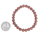 Strawberry Quartz - Bead Bracelet