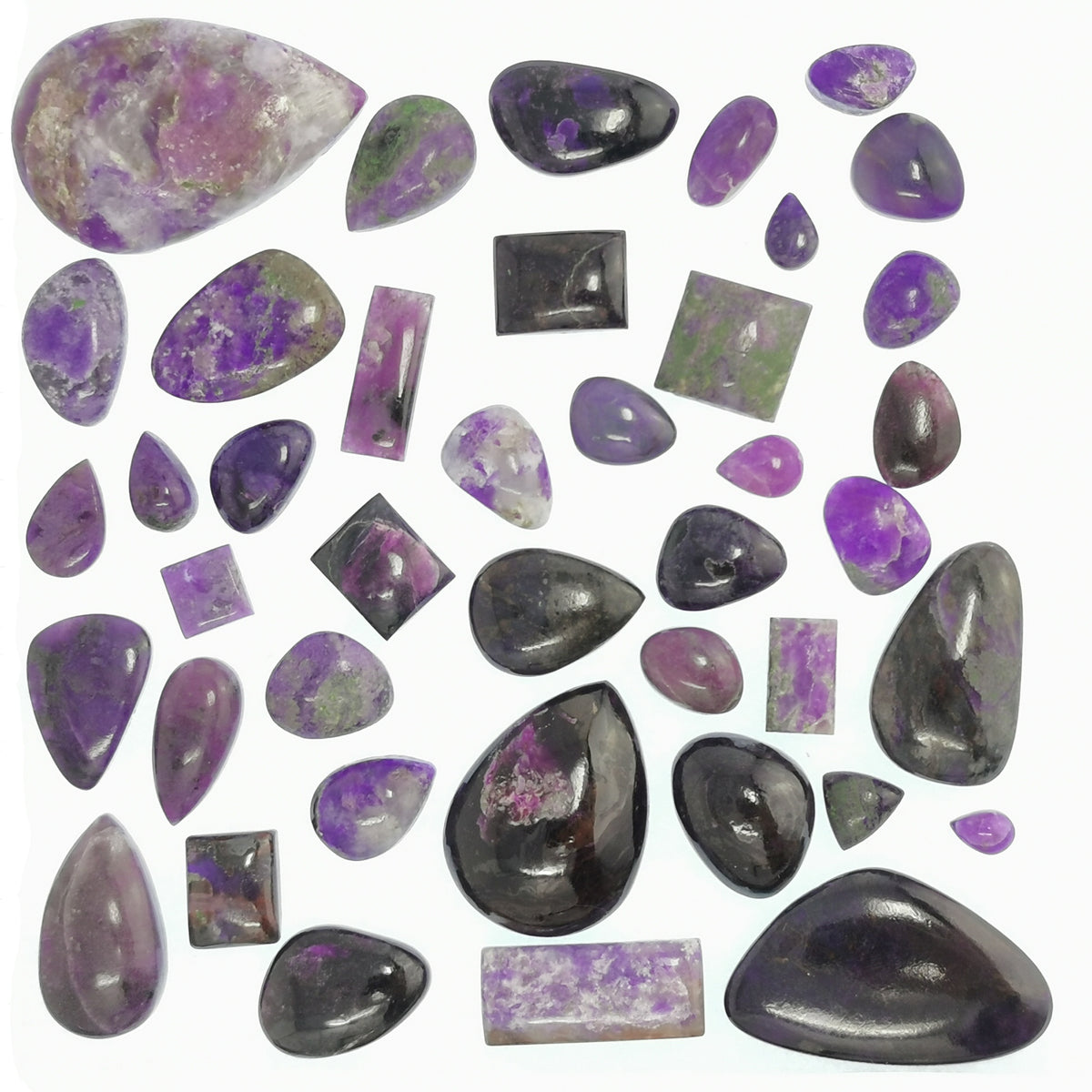 Sugilite cabochon.