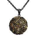 Tiger Stripe - Swirl Medallion - Pendant
