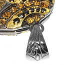 Tiger Stripe - Swirl Medallion - Pendant
