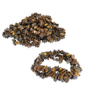 Tiger's Eye - Triple Chip Bead Bracelet