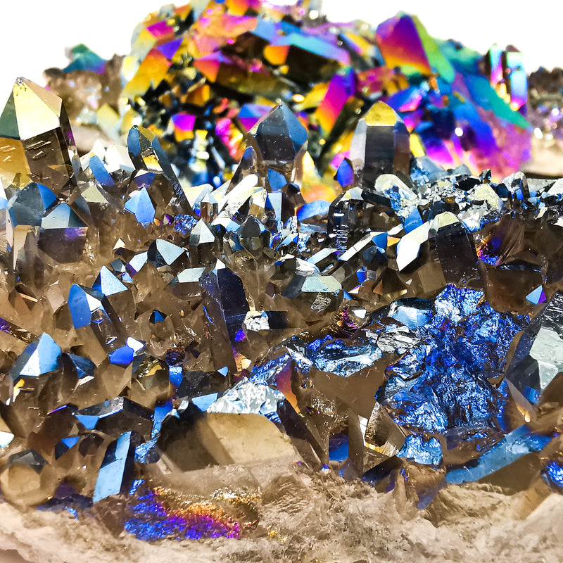 Titanium Aura Quartz - Large Mineral