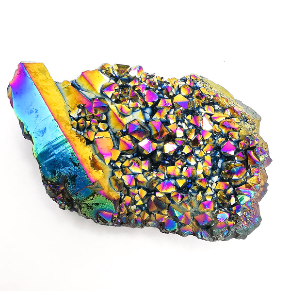 鈦光環石英 - 小礦物