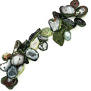 塔巴斯科晶洞 - 单切半抛光