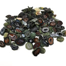 塔巴斯科晶洞 - 单切半抛光