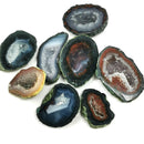 塔巴斯科晶洞 - 单切半抛光