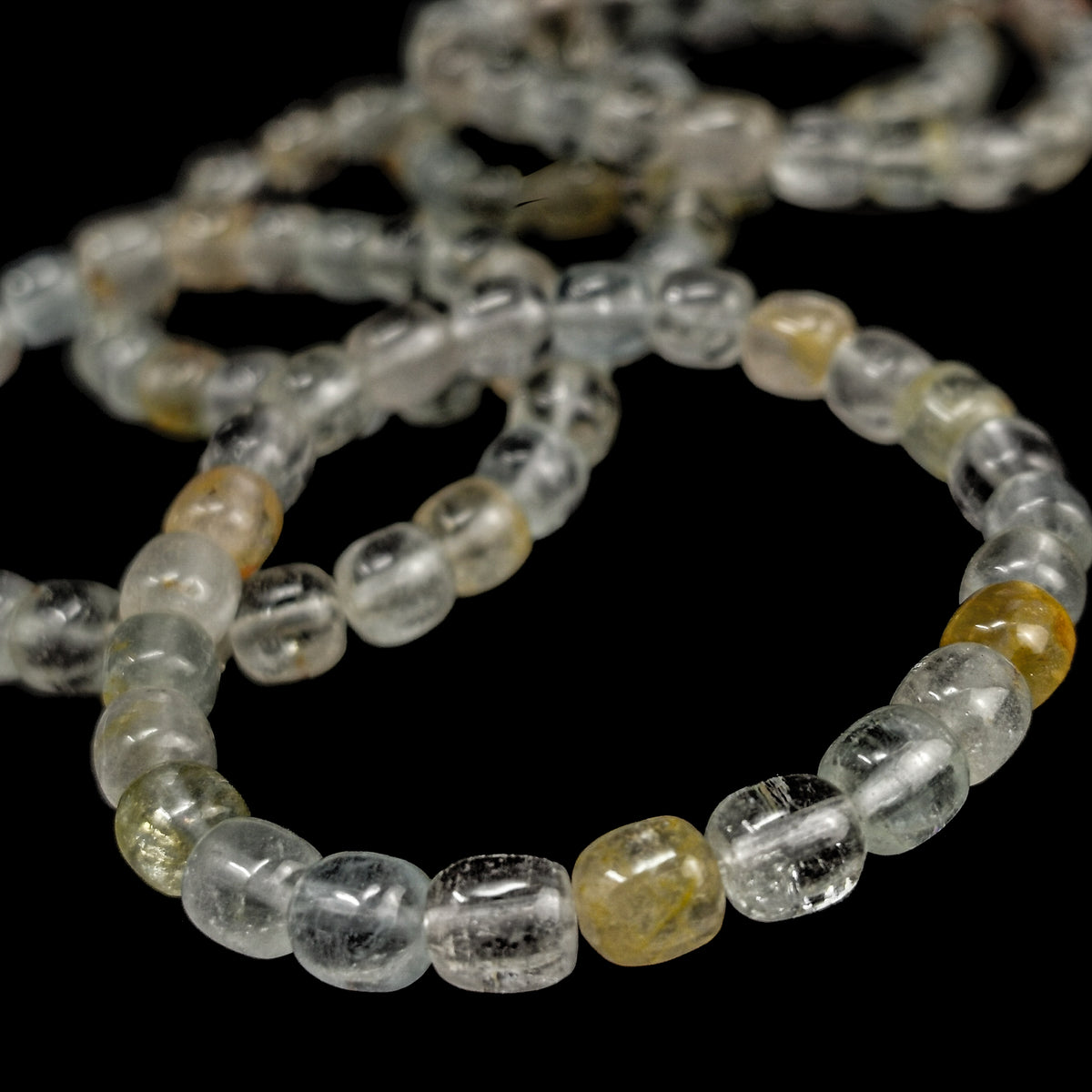 Topaz bead bracelet.