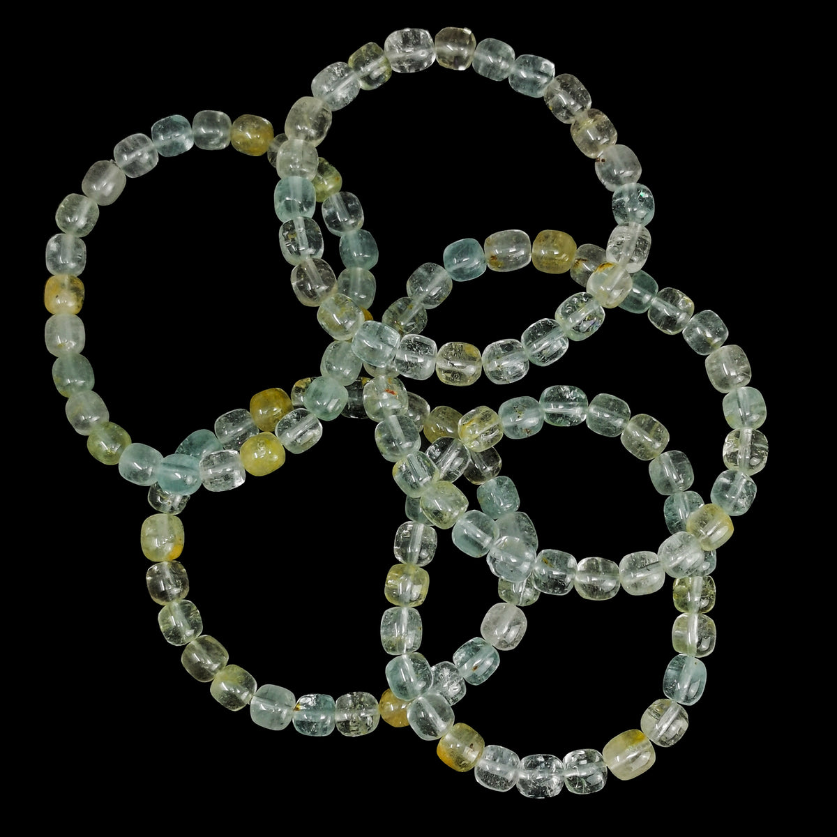 Topaz bead bracelet.