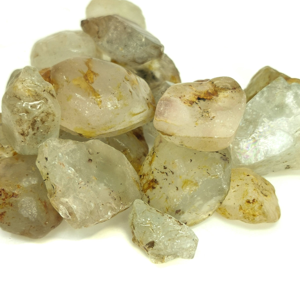Placer Topaz rough.