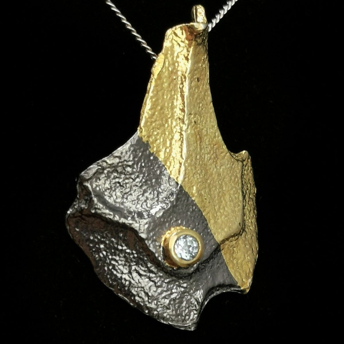 Tree Bark pendant.